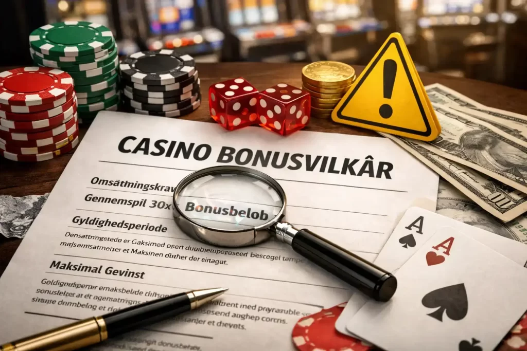casino bonusvilkår